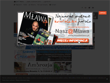 Tablet Screenshot of naszamlawa.pl
